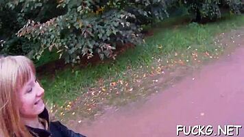 Young teen 18+ picked up and fucked hard in the car.