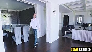 Nia Nacci rides hard, reliving steamy old days with a wild cumshot.