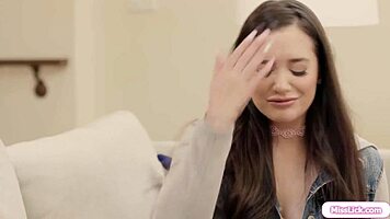 Stepteen And Her Girlfriend Enjoy Licking Session With Stepmom