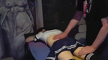 spank that skinny ass hard