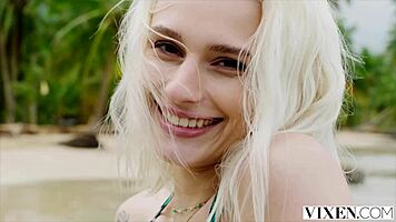 Vixen Petite Blonde Christy Has Earth-Shattering Orgasms