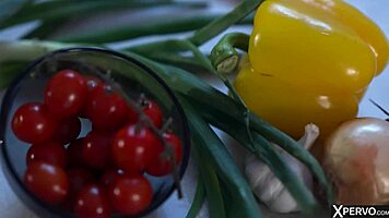 housewife caprices fulfills deepest femdom fantasy with monster cock