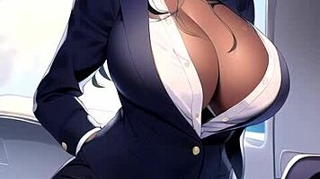 Flight Attendant AI Hentai Compilation in Stunning 3D Action