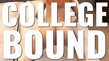 College bound girl gets her thicc ass fucked hard in roleplay.