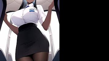 Flight Attendant AI Hentai Compilation in Stunning 3D Action