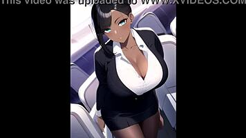 Flight Attendant AI Hentai Compilation in Stunning 3D Action