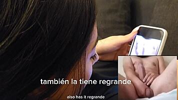 My Girlfriend Reacts To My Friends' Monster Cocks