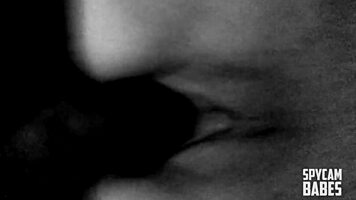 Blondie Takes on Massive Black Cock in Hidden Cam Action