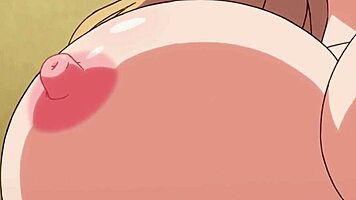 Cute busty teen gets massive creampie in hentai subtitled