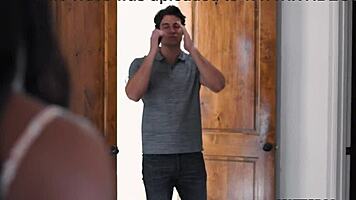 Big Cock Guy Pounds Horny Black Roommate Nicole Kitt. They Share Wet Dorm Fun All Night Long.