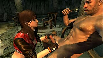 miya experiences sudden events in skyrim 3d mod