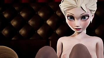 Elsa And Anna Deliver Footjobs In Frozen Style 😘