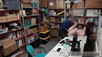 i'm a petite emo teen 18+ with huge tits, caught with black dick in uniform.