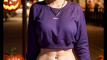 Halloween 2023 Japanese Cosplay Beauties Displaying Big Breasts