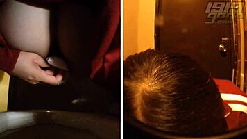 Curvy Asian Teen Caught On Toilet Cam