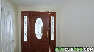 catalina ossa, gorgeous new girl, gets fucked in house while family out