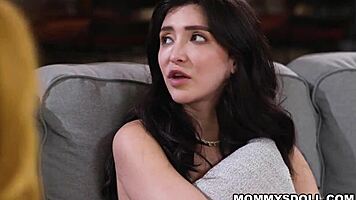 Chloe Surreal and Jane Wilde Kiss and Make Up, Leading to Intense Threesome with Lauren