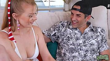 Donnie Rock scores two teens for a threesome on July 4th