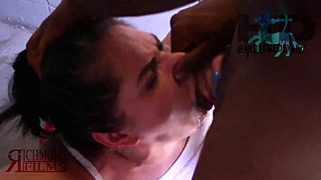 I Caught Brunette Emma Jade Stealing a Dress, Forced to Strip