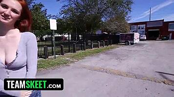 Redhead Teen 18+ Shows Blondes and Brunettes How to Fuck Wild!