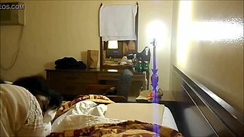 Ebony Teen Bent Over In Hotel!