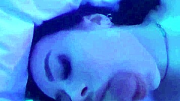 this cute girl sucks dick first time