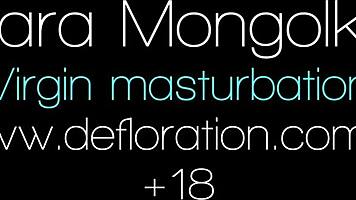 I'm mesmerized by Nara Mongolka's steamy shower posing