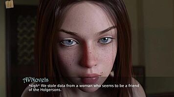 I play erotic game with teen