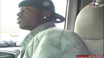 Wow! Brunette Teen 18+ Takes Two Big Black Cocks In Interracial Threesome