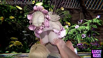 Little Flower Fairy Sucks Big Cock