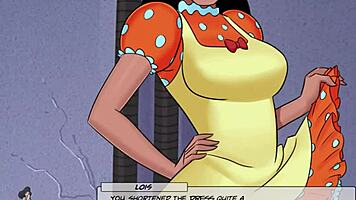 Doll Lois from DC Comics flaunts big tits and ass 😍