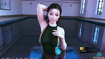 a o a academy 22 - shiny glossy and wet rebecca