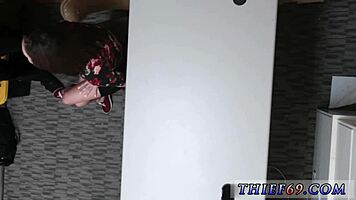 Petite Mexican Teen Tied Up And Standing Still As Border Patrol Suspect In Uniform