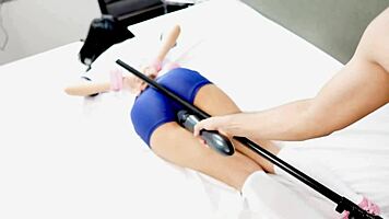 Cute Japanese Teen Bound in Cosplay, Natural Tits Exposed for Intense Bondage Orgasm