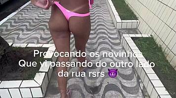 Estava na praia e fui no apartamento de um estranho transar