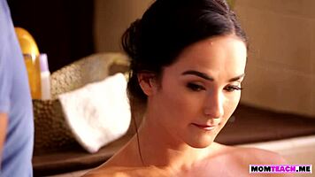 Milf Bianca Breeze Fucks With Her Stepson And His Girlfriend In Detailed Scene