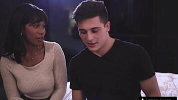 Bubble Butt Teen 18+ Surprises Guy With Pro Ride