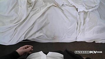 Pov - Sexy Redhead Squatter Veronica Leal Opens Her Legs For You