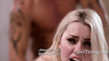 Old men are so easy, Haley Spades with Spanish subtitles