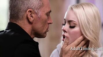 Old men are so easy, Haley Spades with Spanish subtitles
