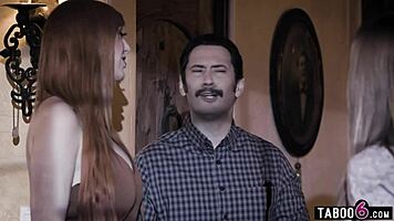 Feeling The Desire As Busty Teen Babysitter Gabbie Carter Gets Idolized And Fucked By Twisted Parents