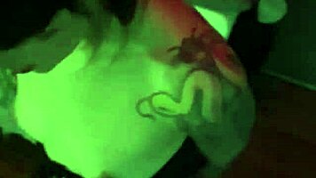 Beautiful Bondaged Tattooed Girlfriend Sandraxo1 Gives Intense Blowjob