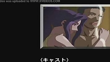 Horny anime ecchi intensely gives titjob to teacher before anal creampie