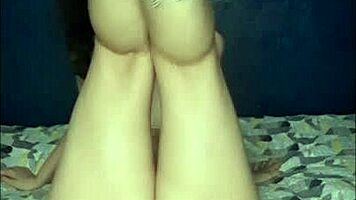 Hot Natural Tits Teen Gets Fucked Hard with Blowjob and Anal Bent Over