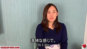 Chubby Japanese Amateur Chika’s First Masturbation with Toys