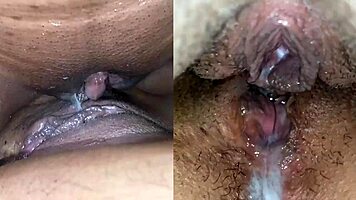 Best tribbing lesbians CLIT TO CLIT action with Khalessi 69