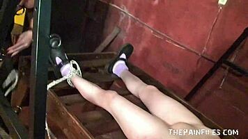 Latin Slave Alba's Lesbian Whipping