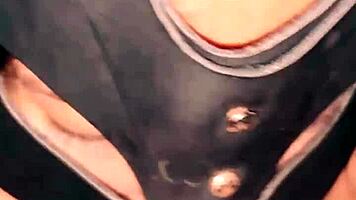 Dulce enjoys a tender performance and swallows on her beautiful face with audio