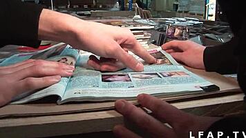 petite redhead demolished by two guys and covered in cum?