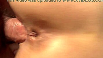 Wanna sneak a peek at my hot stepsister’s creamy pussy close up?